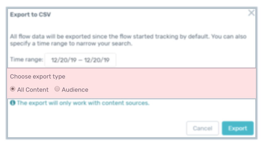 Flowics — Exporting Flows Content To A Csv From The Content Inbox 7647